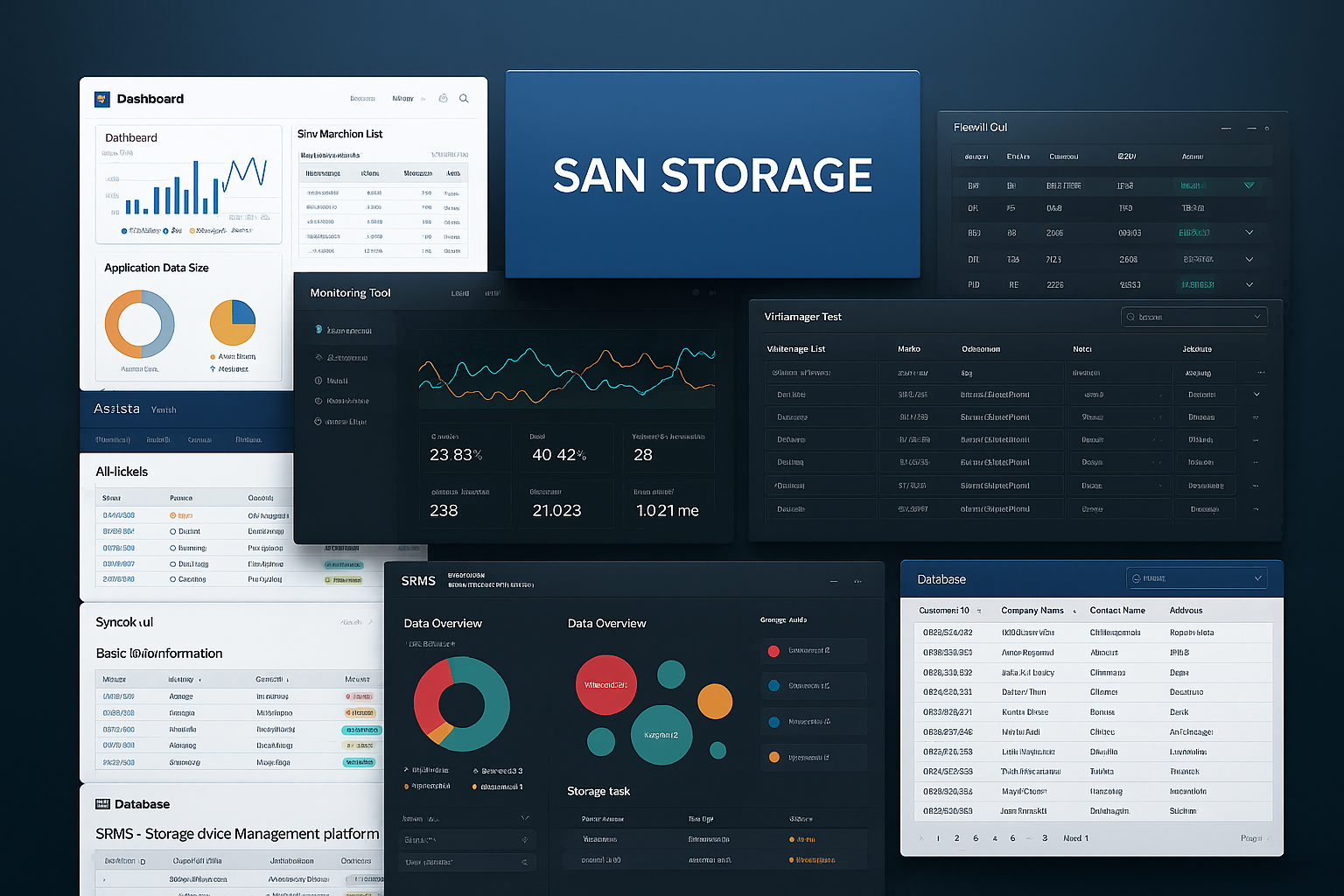 Operação crítica de infraestrutura e storage